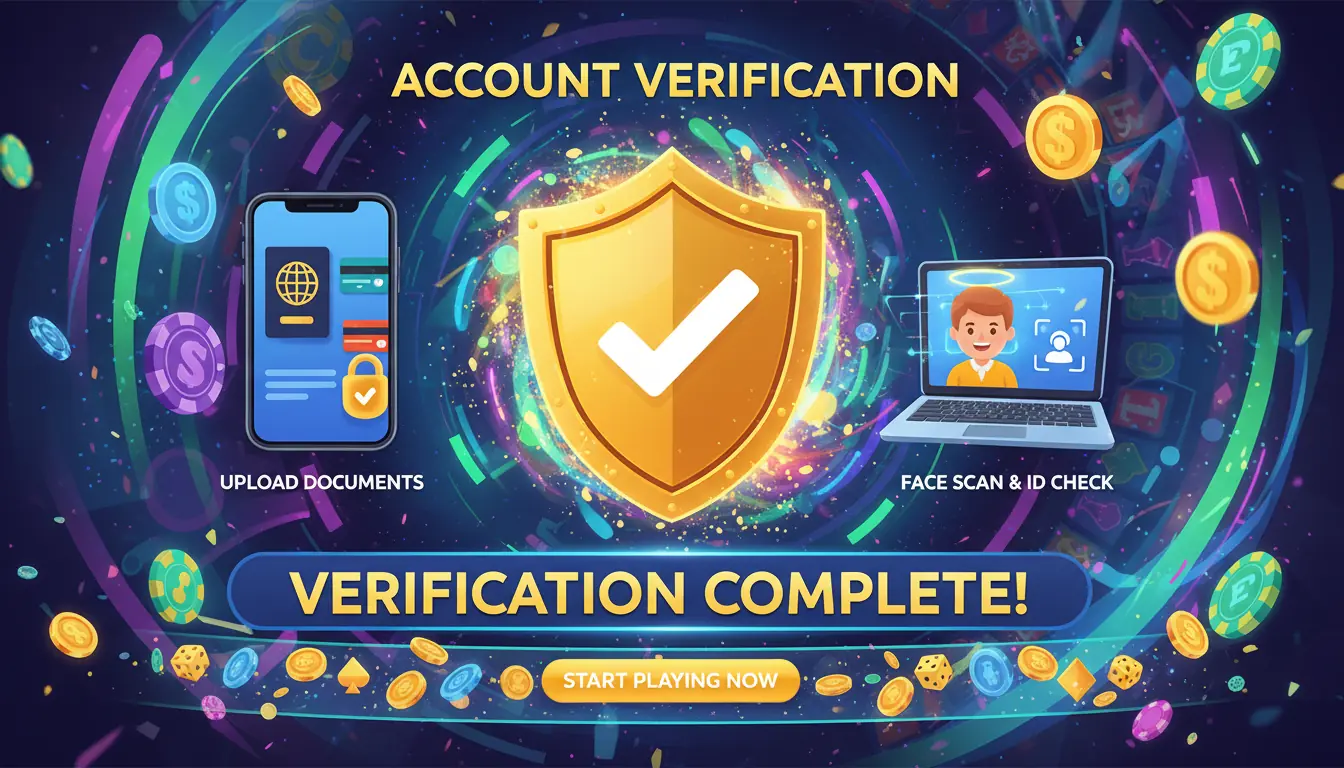 Verifiera konto hos Ggbet casino