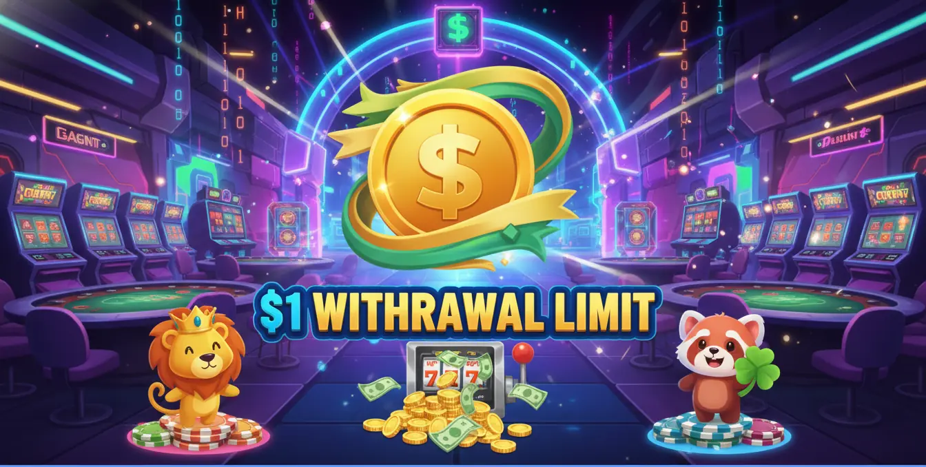 1 kr uttag hos Ggbet casino